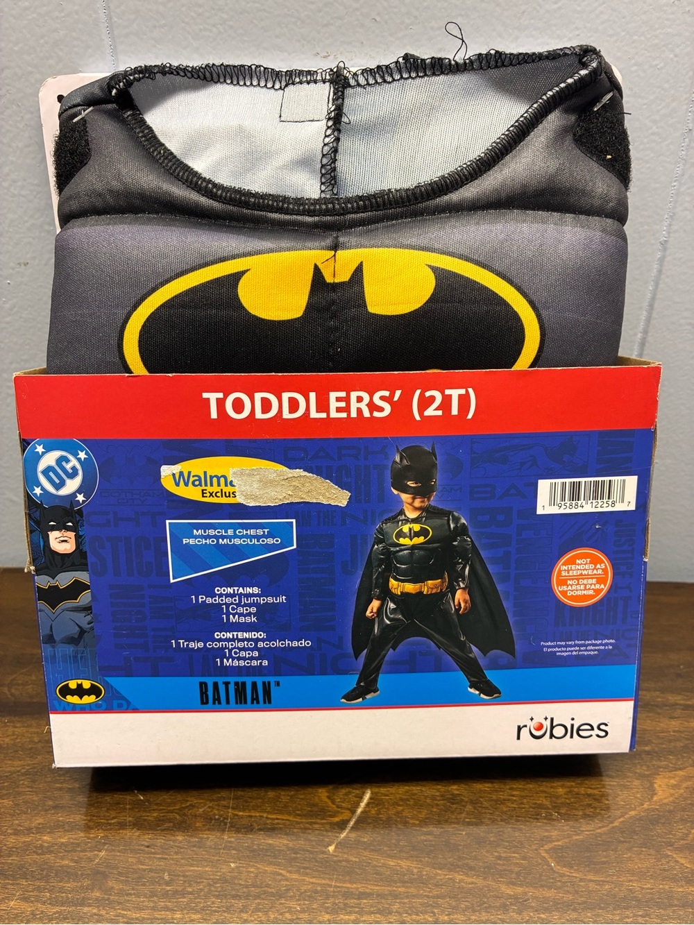 New Batman Toddlers' Costume Halloween DC Comics